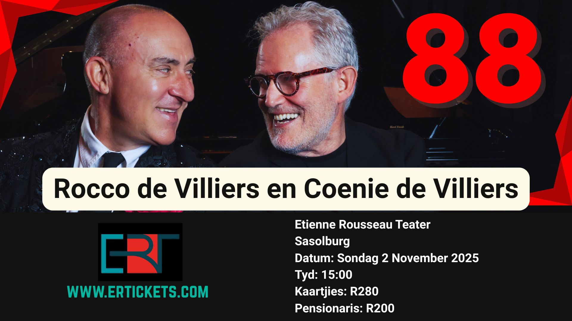 “88” met Rocco de Villiers & Coenie de Villiers